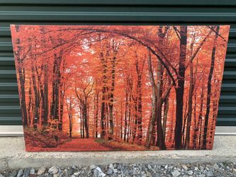 Fall season canvas