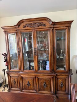 Brown China Cabinet