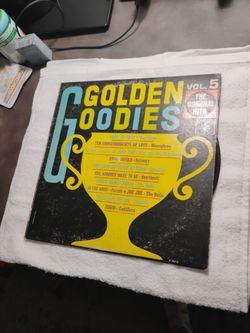Golden Goodies Vol. 5 VINYL LP 33 Monotones Moonglows Dion & The BelmontsUSA eg