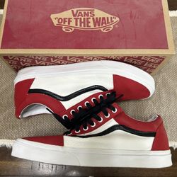 Custom Painted Vans Sz12 Mens