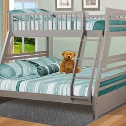 New Twin Over Full Bunkbed 