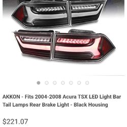 Acura TSX Tail Lights 