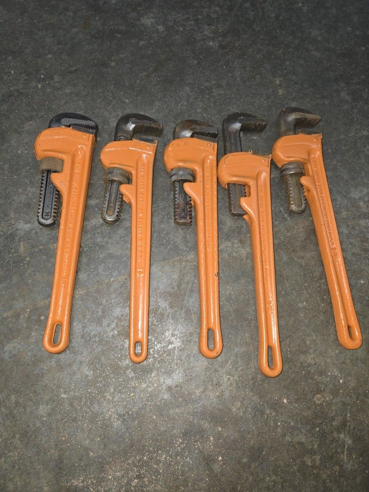 Ridget Pipe Wrenchs
