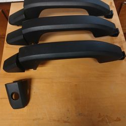 Selling 3 Chevy Silverado 1500 4 Door Black Handles  Lost One So Only 3 There Interchangeable $80 For All