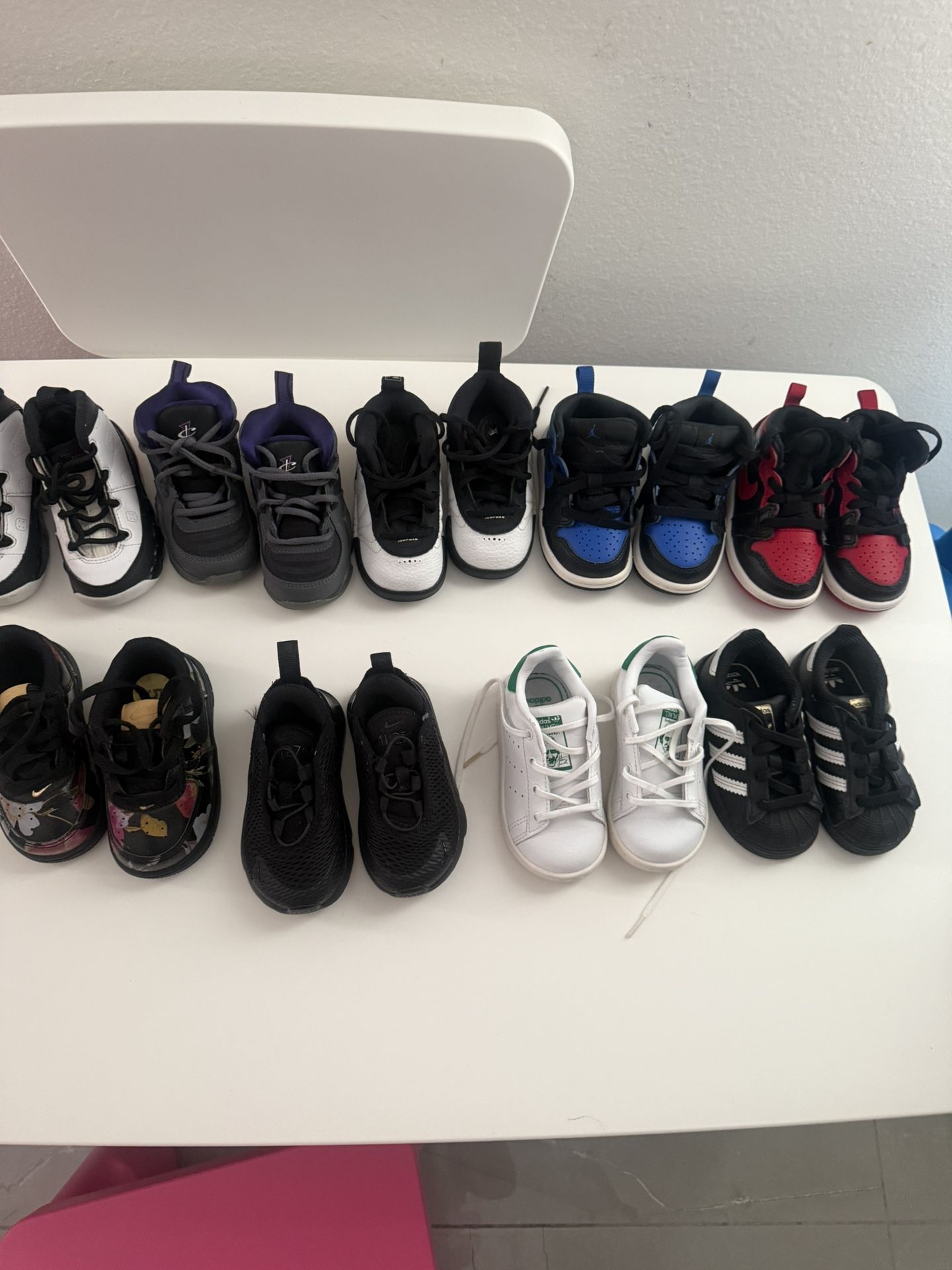 Baby Shoes Nike, Jordan,Adidas Size 5c