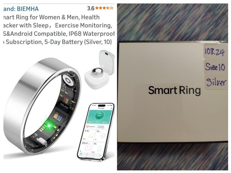 Brand New, Never Opened Smart Rings