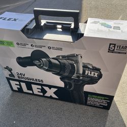 Flex Hammer Drill + 2 batteries (5Ah / 2.5Ah) + Hard case