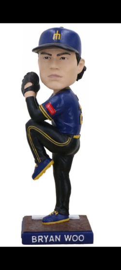 2026 Bryan Woo Seattle Mariners Bobblehead SGA 9/5 In Hand New