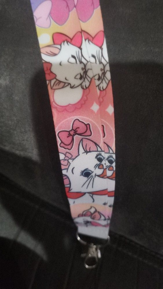 Aristocats lanyard