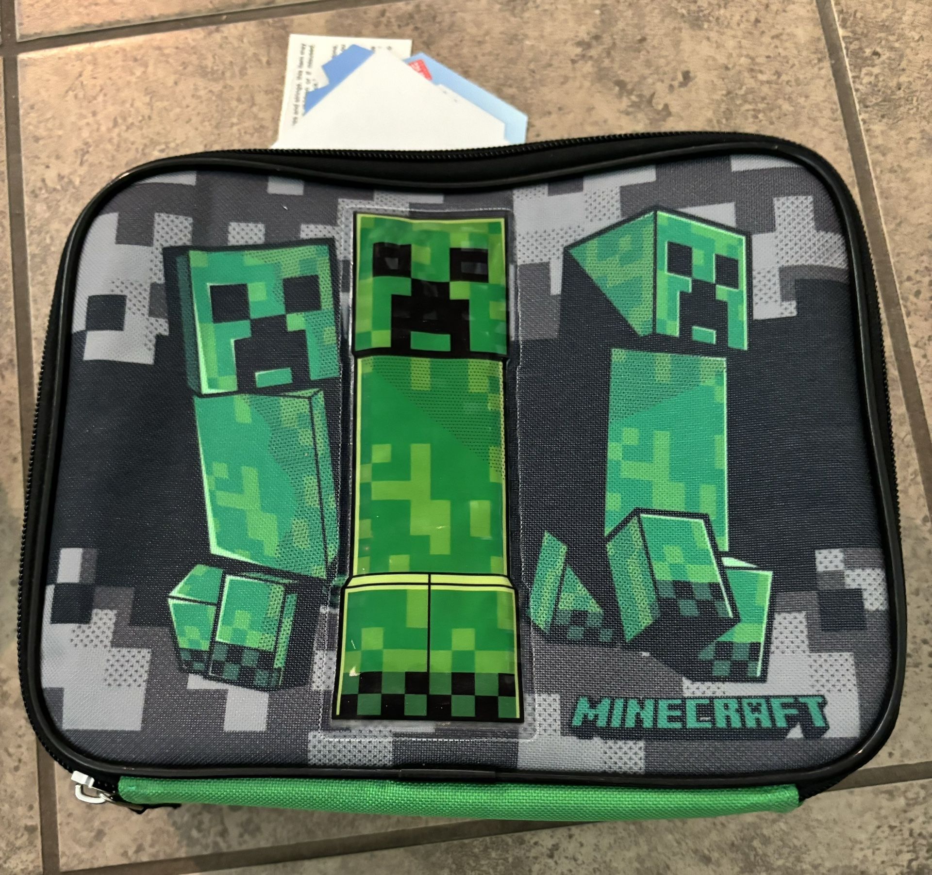 Minecraft Lunch Bag - Brand New