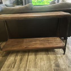 Rustic wooden  Entry Table 