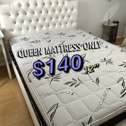 New Queen Mattress Only $140