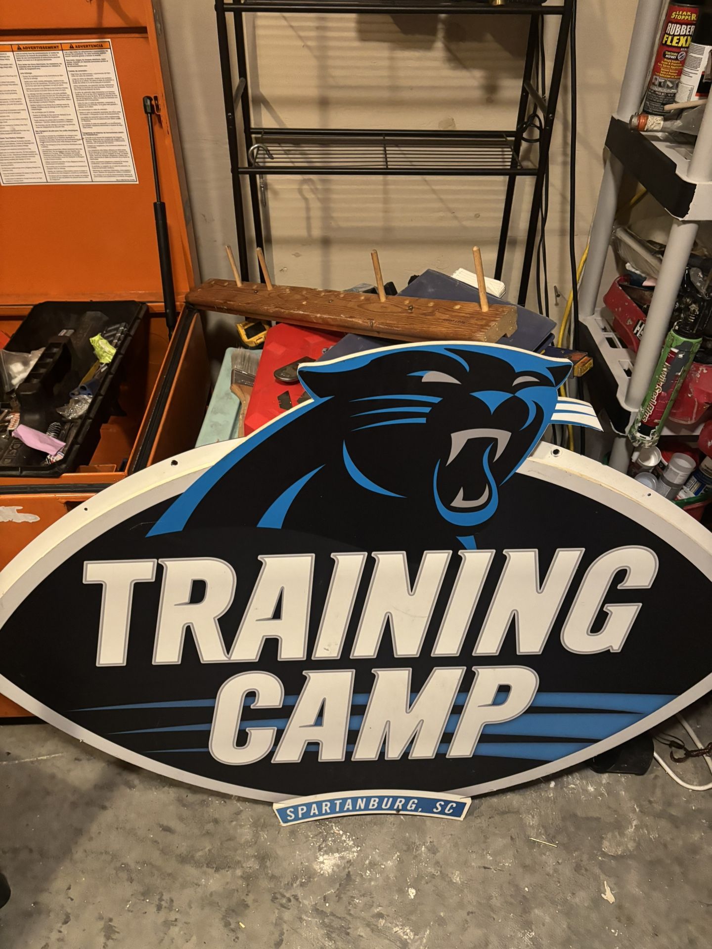 2019 Panthers Training Camp Sign