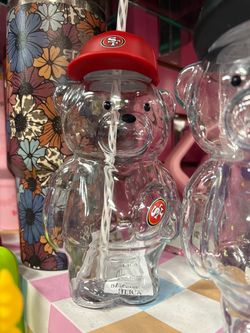 San Francisco 49ers Bear Shape Tumbler Cup