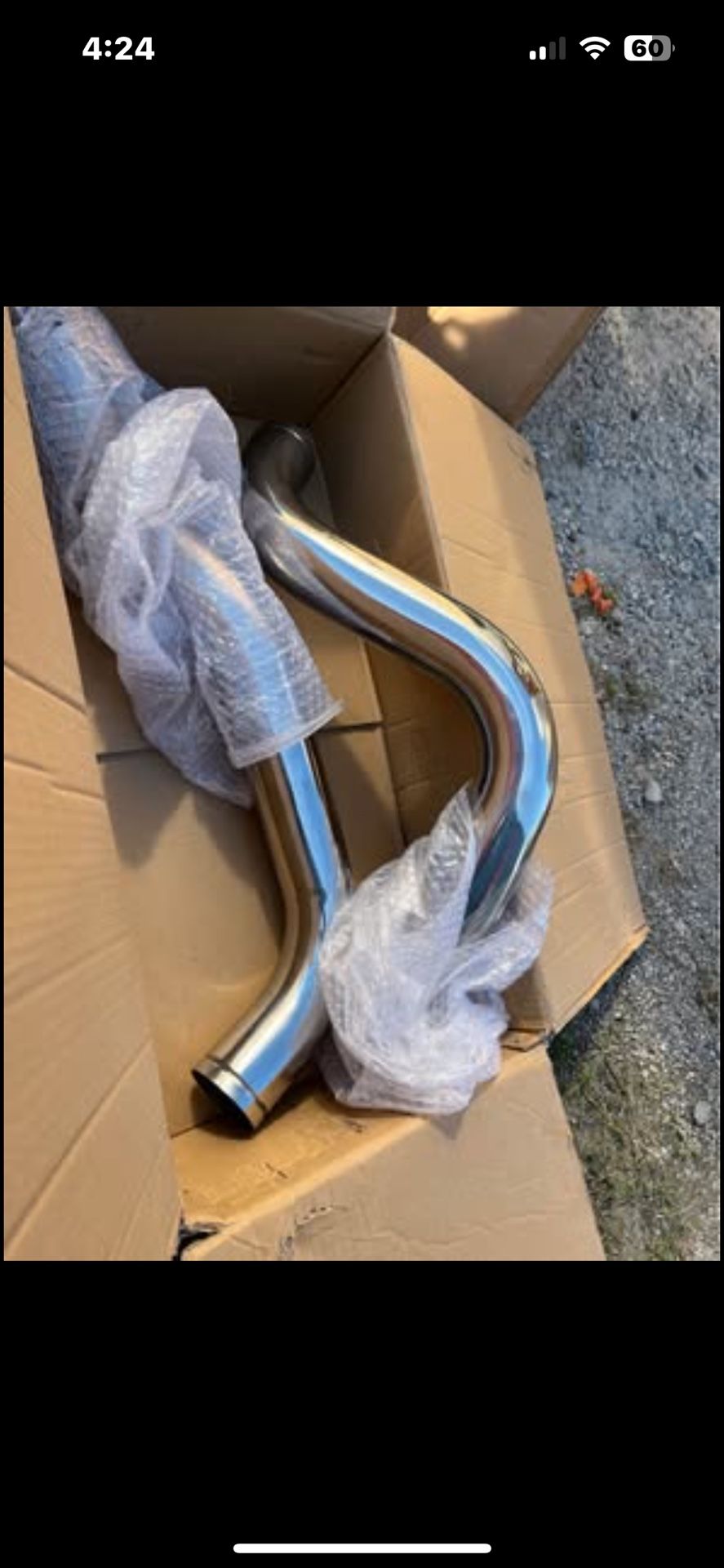 Polished Intercooler Pipe Kit Hot Cold Side For Ford 7.3L Powerstroke 99.5-03