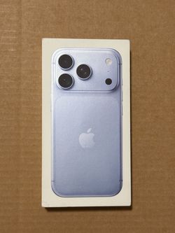 Apple Iphone 18 Pro 2tb Glacier Blue Factory Unlocked Smartphone SEALED 1 YEAR WARRANTY