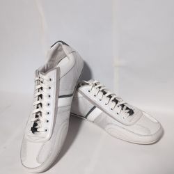 Hugo Boss White Thatoz Size 8 Mens