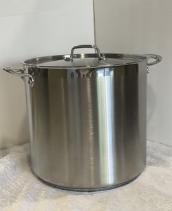 Tramontina Professional NSF 24 Quart Stainless Steel Stock Pot $98 (No Box )