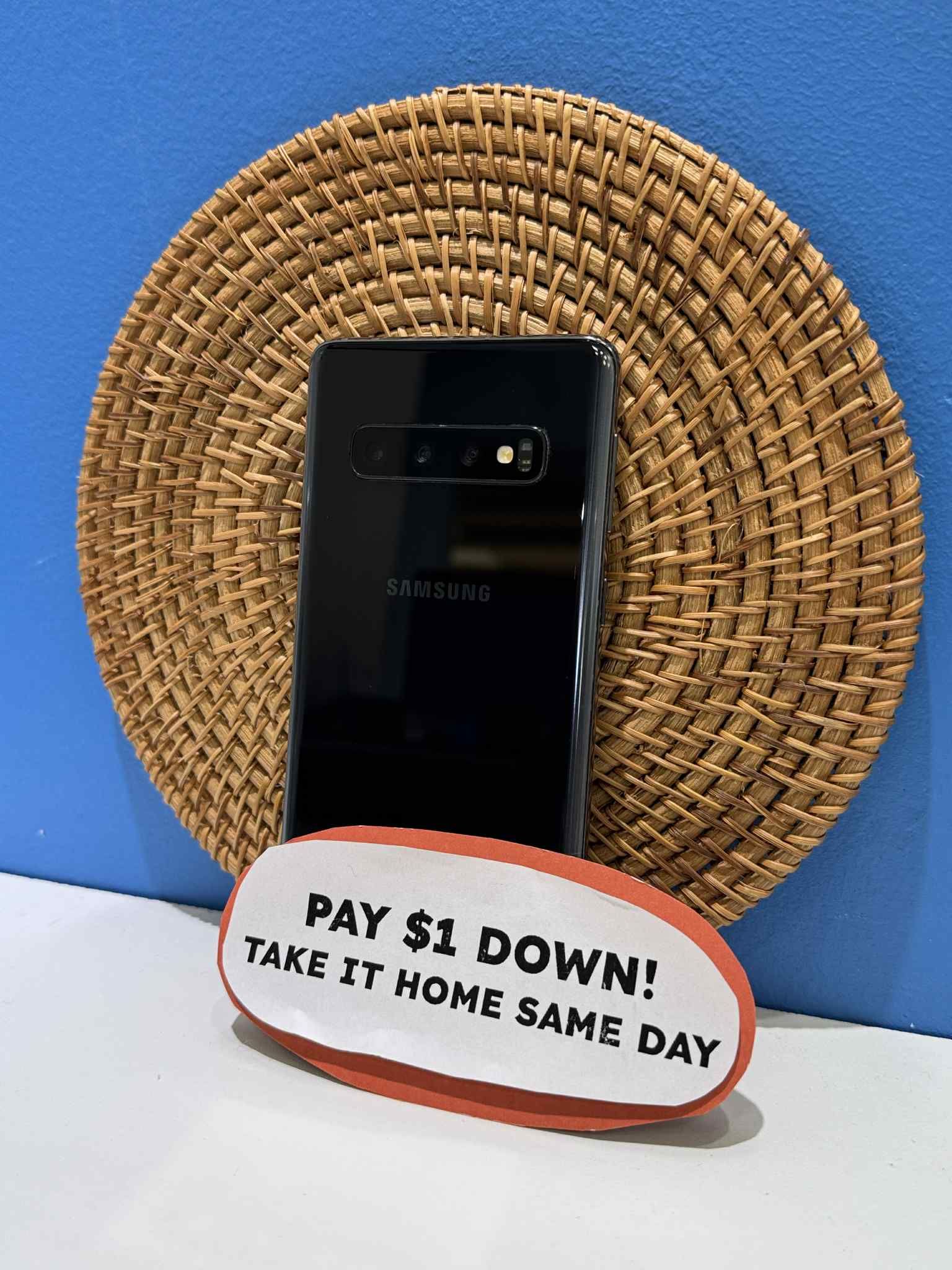 Samsung Galaxy S10 - Pay $5 DOWN AVAILABLE - NO CREDIT NEEDED