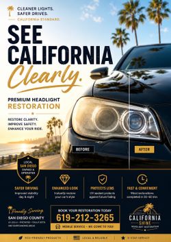 San Diego Headlight Restoration 🚘