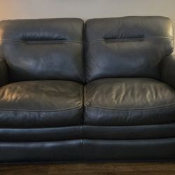 Leather Loveseat