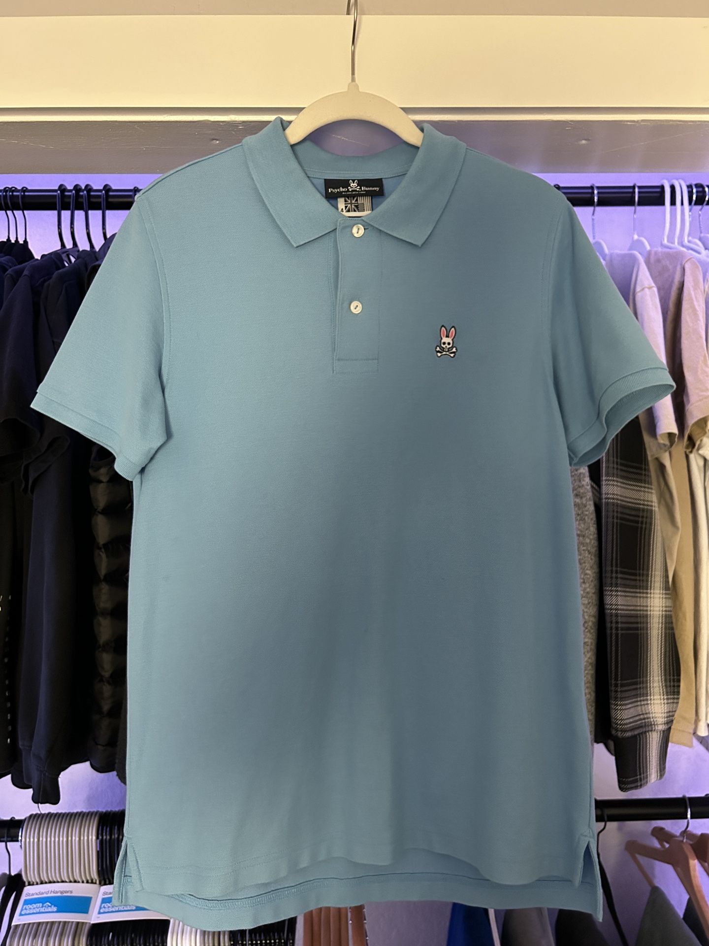 Psycho bunny collard shirt