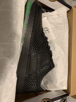 Halloween Glow N The Dark Air Force Ones Size 9m