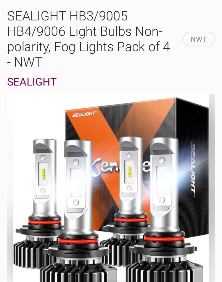 Led High And Low Beam 9005- 9006 Size