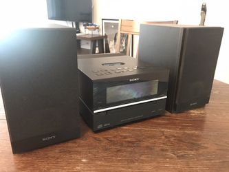 Sony CMT-BX20i Micro Hi-Fi Shelby System with Speakers