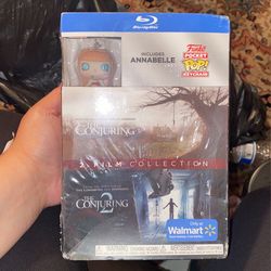 The Conjuring 1 & 2 With Annabelle Funko Pocket Pop Keychain