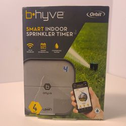 Orbit B-Hyve 4 Station Smart Wi-Fi Indoor Smart Sprinkler Timer Open Box (I-F3)