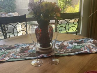 Crystal Champagne glasses