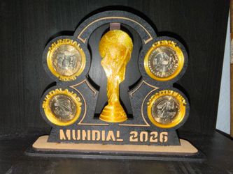 WORLD CUP COINS & Coin Holder