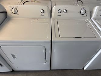 Amana~📢📢🔥 Like neeWasher and Dryer Set