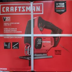 Craftsman V20 Cordless Jigsaw Tool Only
