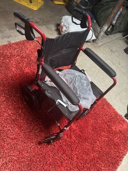 New medline foldable wheelchair 