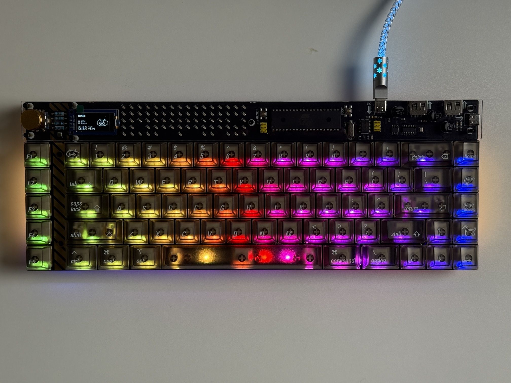 Lelelabs- Y2K 76 Custom Mechanical Keyboard
