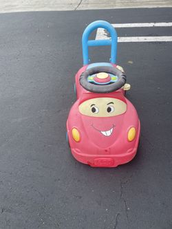 Land Of B Push Car With Storage 