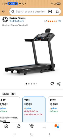 NIB Horizon Treadmill