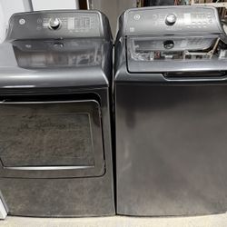 NEW GE Washer+Electric Dryer SET