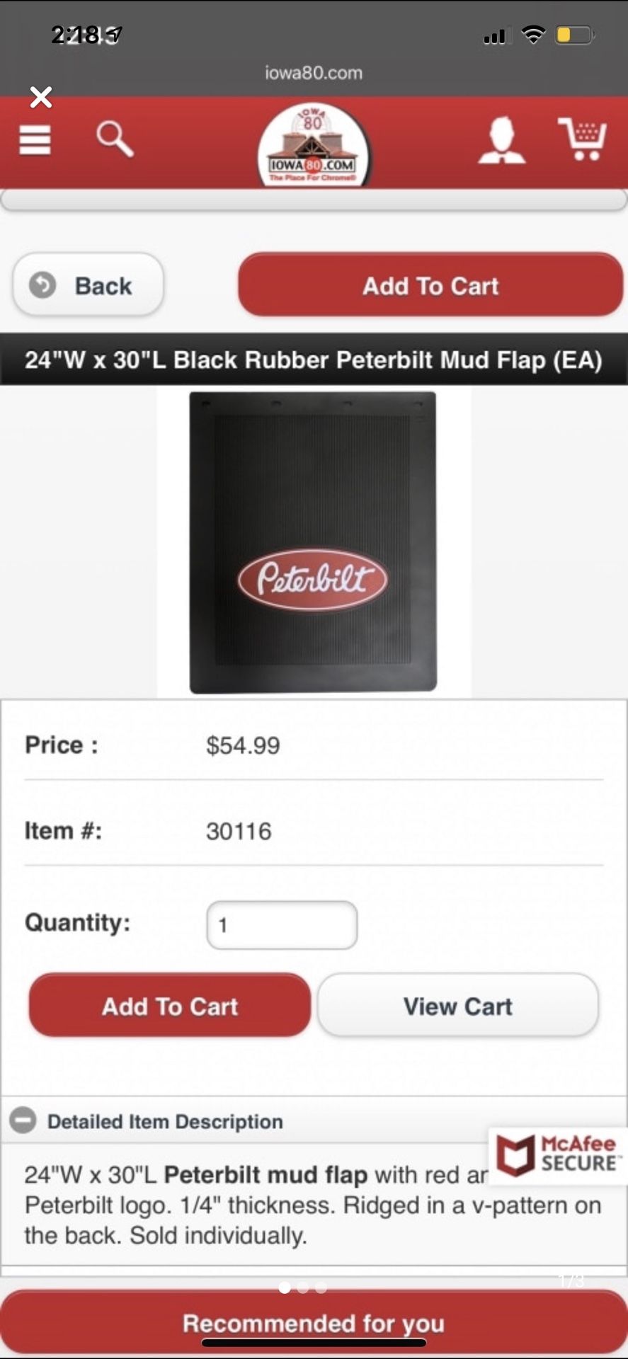 M/flaps 50$ for both each cost 54.99 π