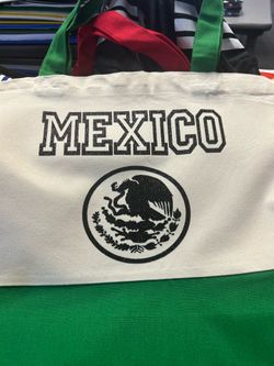 Large Canvas Mexico bags