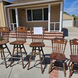 Free Barstool And Chairs Set