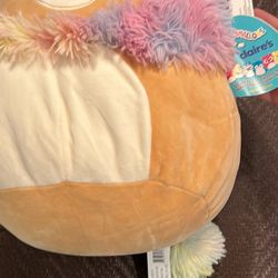 XL 20" Squishmallow Rainbow Lion Plush Stuffed Animal Toy