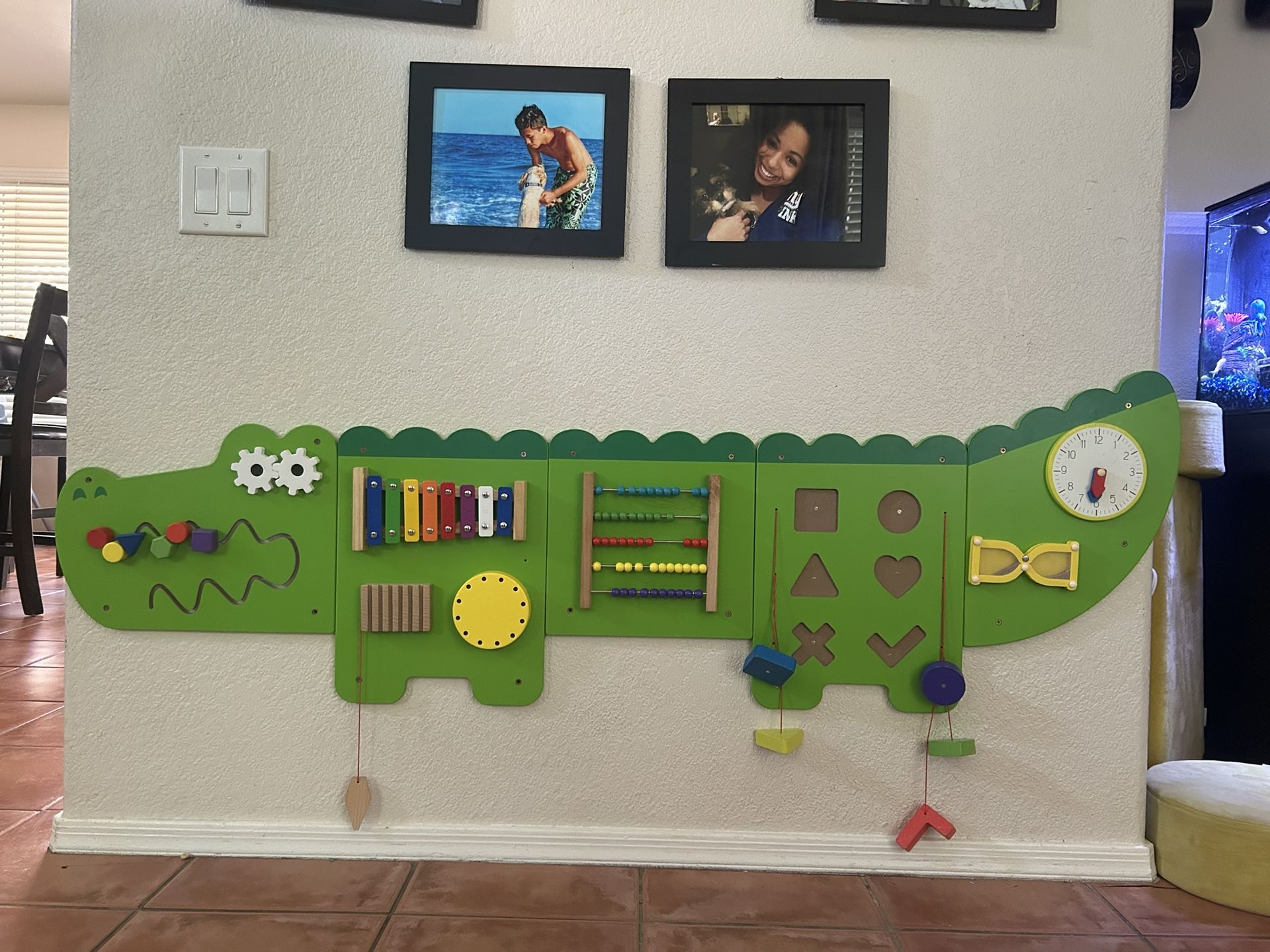 Montessori Alligator Busy Board