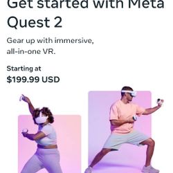 Meta Quest Virtual Reality Headset