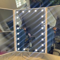 Makeup Mirror,1X/2X/3X