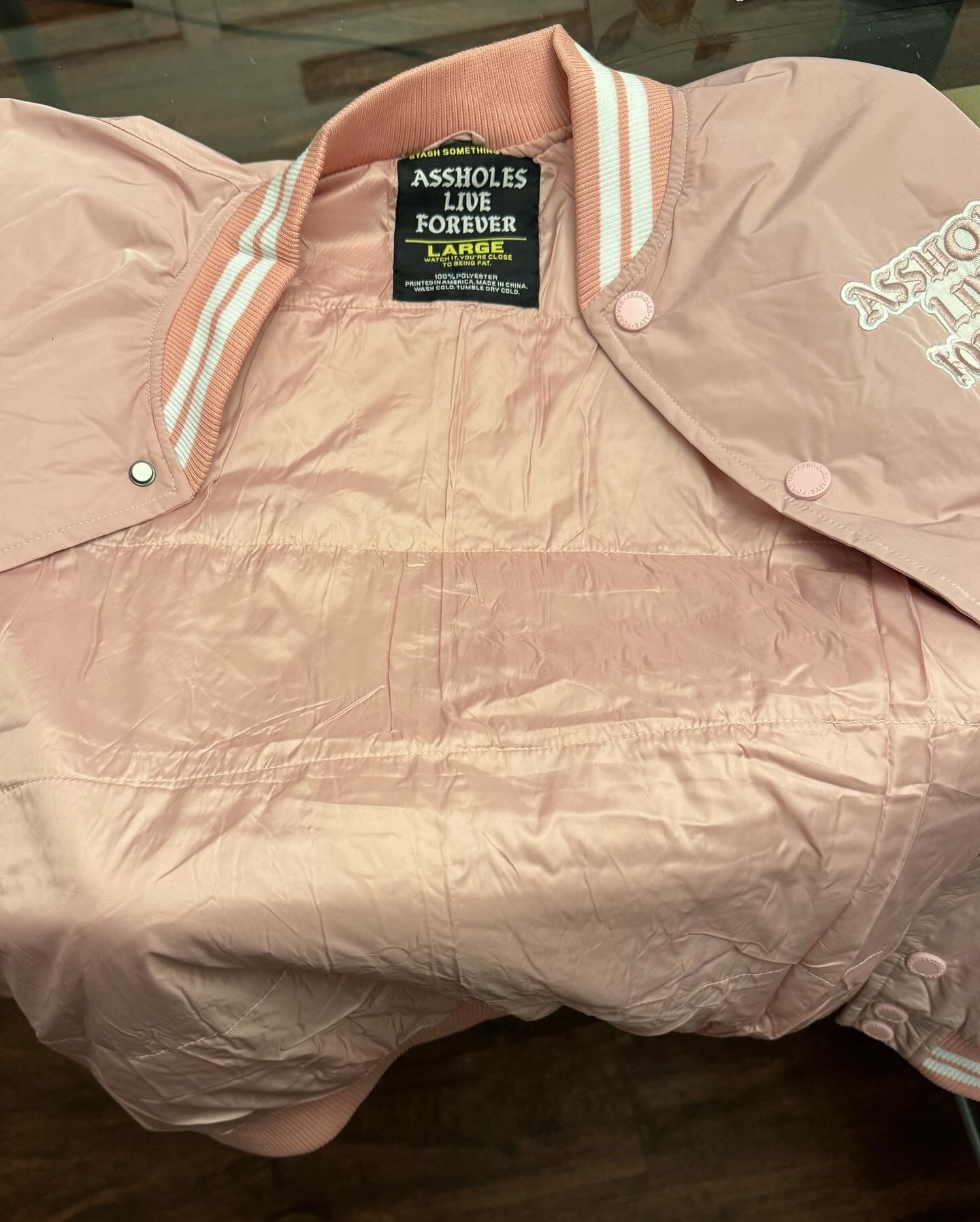 Assholes live Forever Bomber Jacket