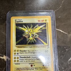 Base Set Zapdos 2