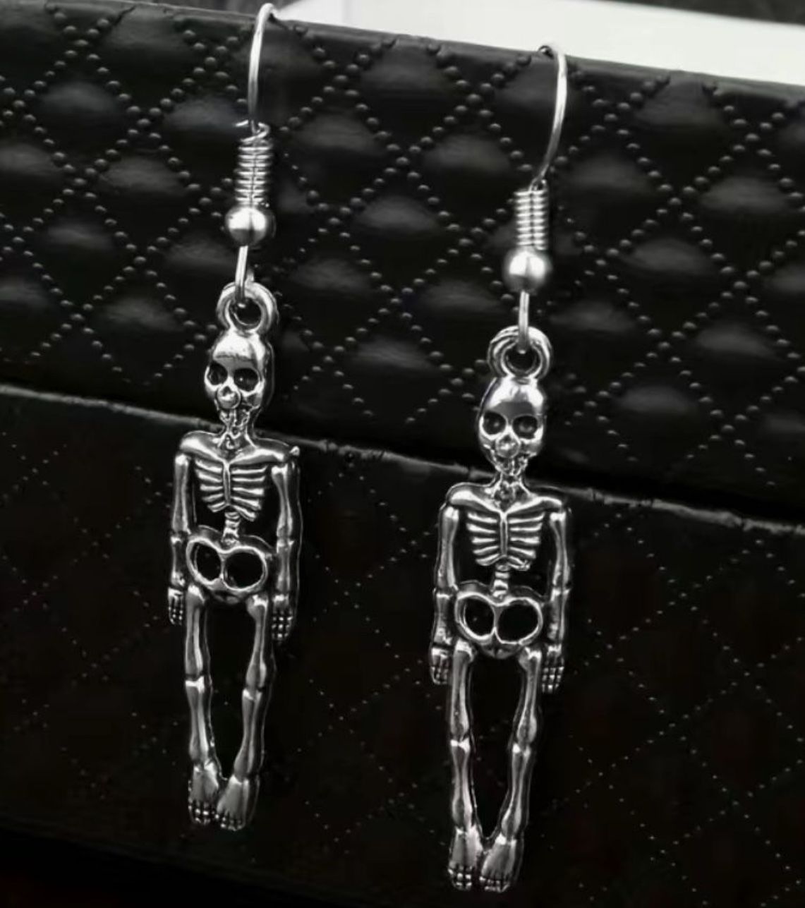 Skeleton earrings